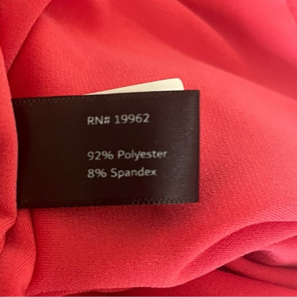 BOSTON PROPER Raspberry Halter Banded-Bottom Mock Neck Knit Top XL | EUC - Picture 8 of 11